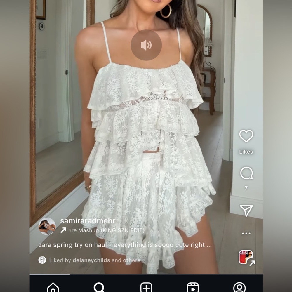 ZARA LACE SET